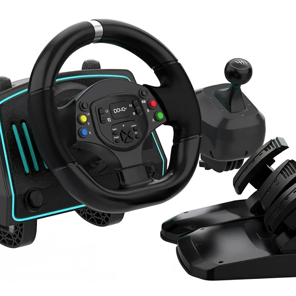 DOYO Gaming Racing Wheel with Pedals and Shifter - G30